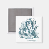 Mad Hatter Tea Party Magneet (Voorkant / Achterkant)