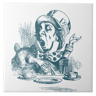 Mad Hatter Tea Party Tegeltje