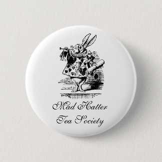 Mad Hatter Tea Society Ronde Button 5,7 Cm