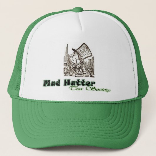 Mad Hatter Tea Society Trucker Pet (Voorkant)