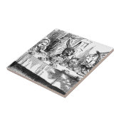 Mad Hatter Tegeltje (Zijkant)