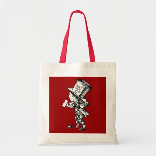 Mad Hatter Tote Bag (Voorkant)