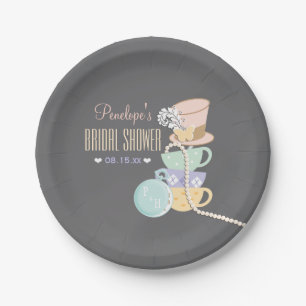 Mad Hatter Vrijgezellenfeest Papieren Bordje