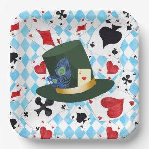 Mad Hatters Pet Paper Borden Papieren Bordje