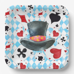 Mad Hatters Pet Paper Borden Papieren Bordje