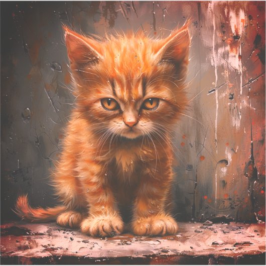 Mad Kitten Sticker (Voorkant)