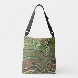 Mad Love 1 Wild Green Abstract Tas