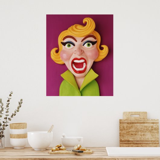 Mad Mam Poster (Keuken)