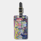 Mad Man on Market and Main, Singapore Bagagelabel (Voorkant verticaal)