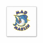 Mad Marlin Sticker (Voorkant)