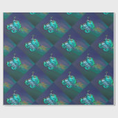 MAD MAX CHICKEN ROBOT CUTE FUNNY Wrapping Paper Cadeaupapier (Vlak)