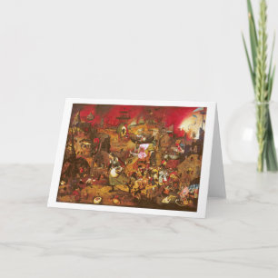 Mad Meg (Tull Gret), Pieter Bruegel Kaart