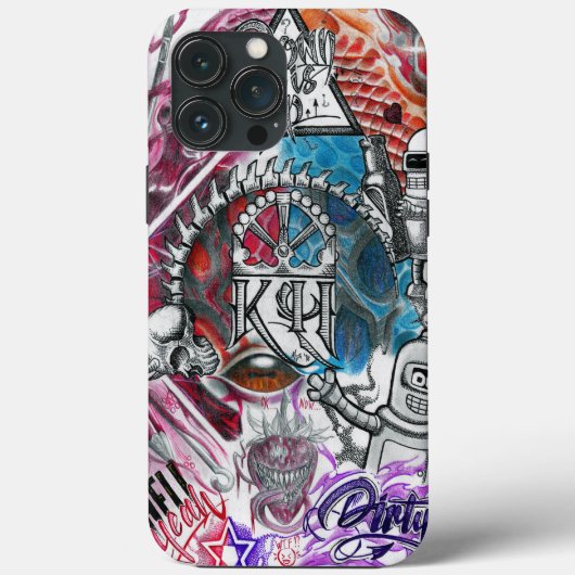 Mad mix Case-Mate iPhone case (Achterkant)