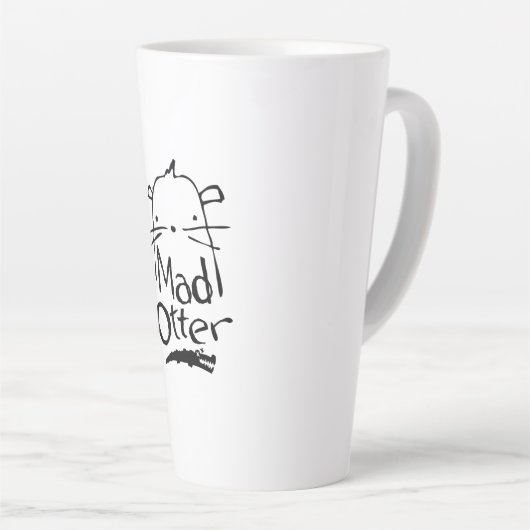Mad Otter Latte Mok (Rechterhoek)