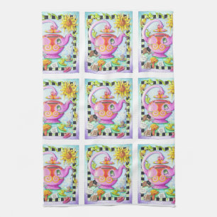 MAD OVER THEEKRANSJE THEEDOEK