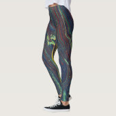 Mad Passion 1 Wild Stripes Abstracte Leggings (Links)