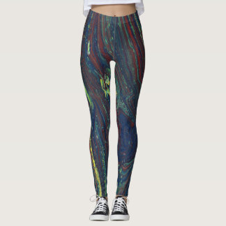 Mad Passion 1 Wild Stripes Abstracte Leggings