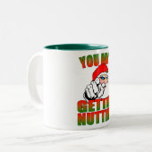 Mad Père Noël Mug (Devant gauche)