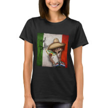 MAD Poker Cinco de Mayo T-shirt voor dames