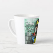 MAD Poker Covid Latte Mug (Angle gauche)