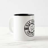 MAD Poker Logo Koffie Mok (Voorkant links)