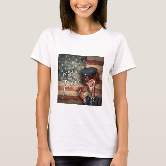 MAD Poker vétérans Pazzo T-shirt femme (Devant)