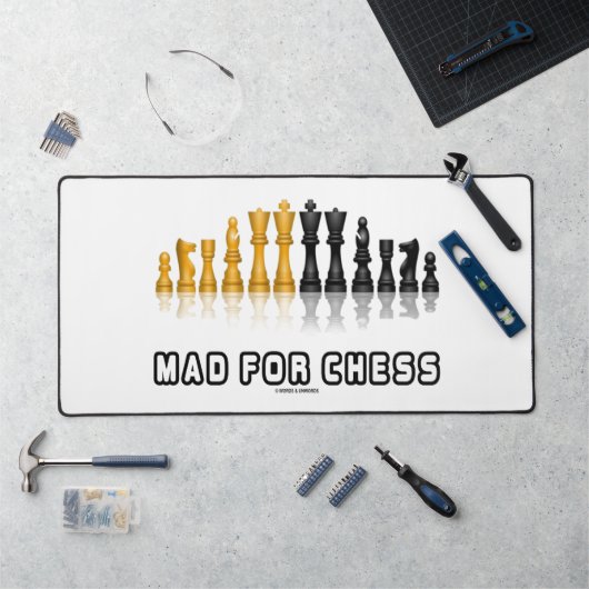 Mad Pour Échecs Reflectifs Ensemble d'échecs Humou (Poste de travail)