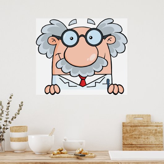 Mad Professor Poster (Keuken)