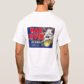 Mad River Pars - etiket op fruitkratten T-shirt (Achterkant)