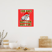 Mad Santa Poster (Keuken)