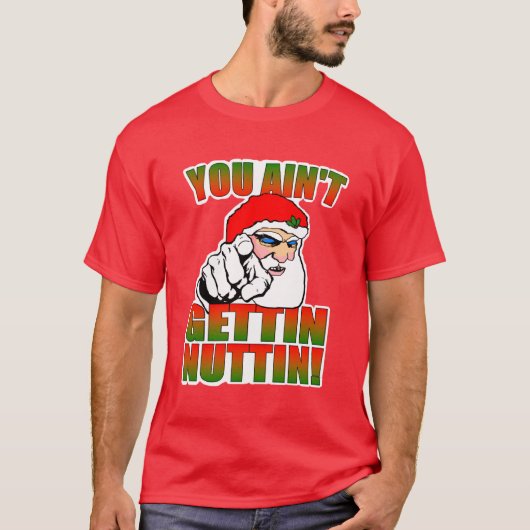 Mad Santa T-Shirt (Voorkant)