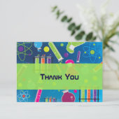 Mad Science Anniversaire Carte de remerciements (Debout devant)