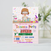 Mad Science Anniversaire Fête Invitation pour Fill (Debout devant)