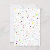 Mad Science Anniversaire Fête Invitation pour Fill (Dos)