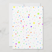 Mad Science Birthday Party: Uitnodiging voor jonge (Achterkant)