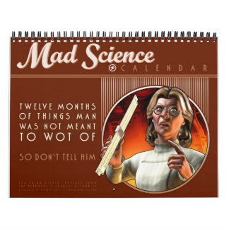 Mad Science Calendar Kalender