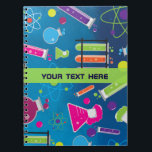 Mad Science Scientifique Carnet de journal personn<br><div class="desc">Mad Science Scientist Custom Journal Carnet. Customisez le devant avec ou sans texte.</div>