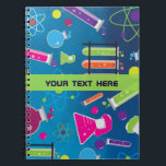 Mad Science Scientifique Carnet de journal personn<br><div class="desc">Mad Science Scientist Custom Journal Carnet. Customisez le devant avec ou sans texte.</div>