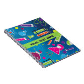 Mad Science Scientist Custom Journal Notitieboek (Rechterzijde)