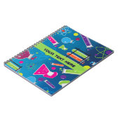 Mad Science Scientist Custom Journal Notitieboek (Linkerzijde)