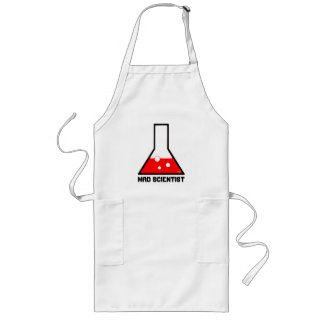 Mad Scientist Apron Lang Schort