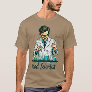  Mad Scientist Art. T-shirt