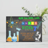 Mad Scientist Birthday Kaart (Staand voorkant)