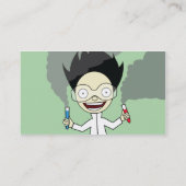 Mad Scientist - Business Visitekaartje (Achterkant)