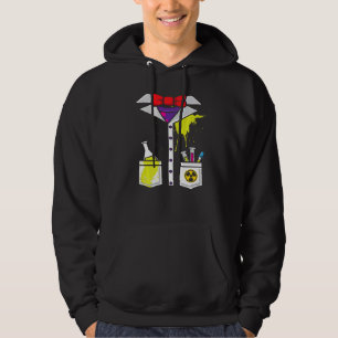 Mad Scientist Costume Halloween Carnival Science C Hoodie