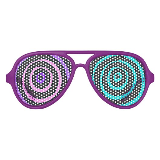 Mad Scientist Hypno Bril Aviator Zonnebril (Voorkant)