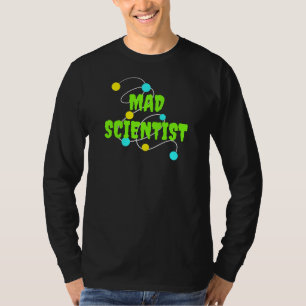 Mad Scientist Mannen Long Sleeve T-Shirt