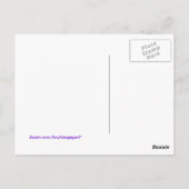 Mad Scientist Party Briefkaart (Achterkant)