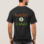Mad Scientist Party T-shirt (Achterkant)