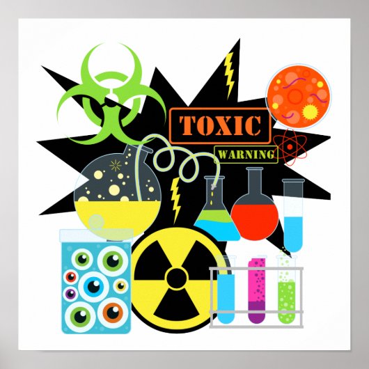 Mad Scientist Poster (Voorkant)